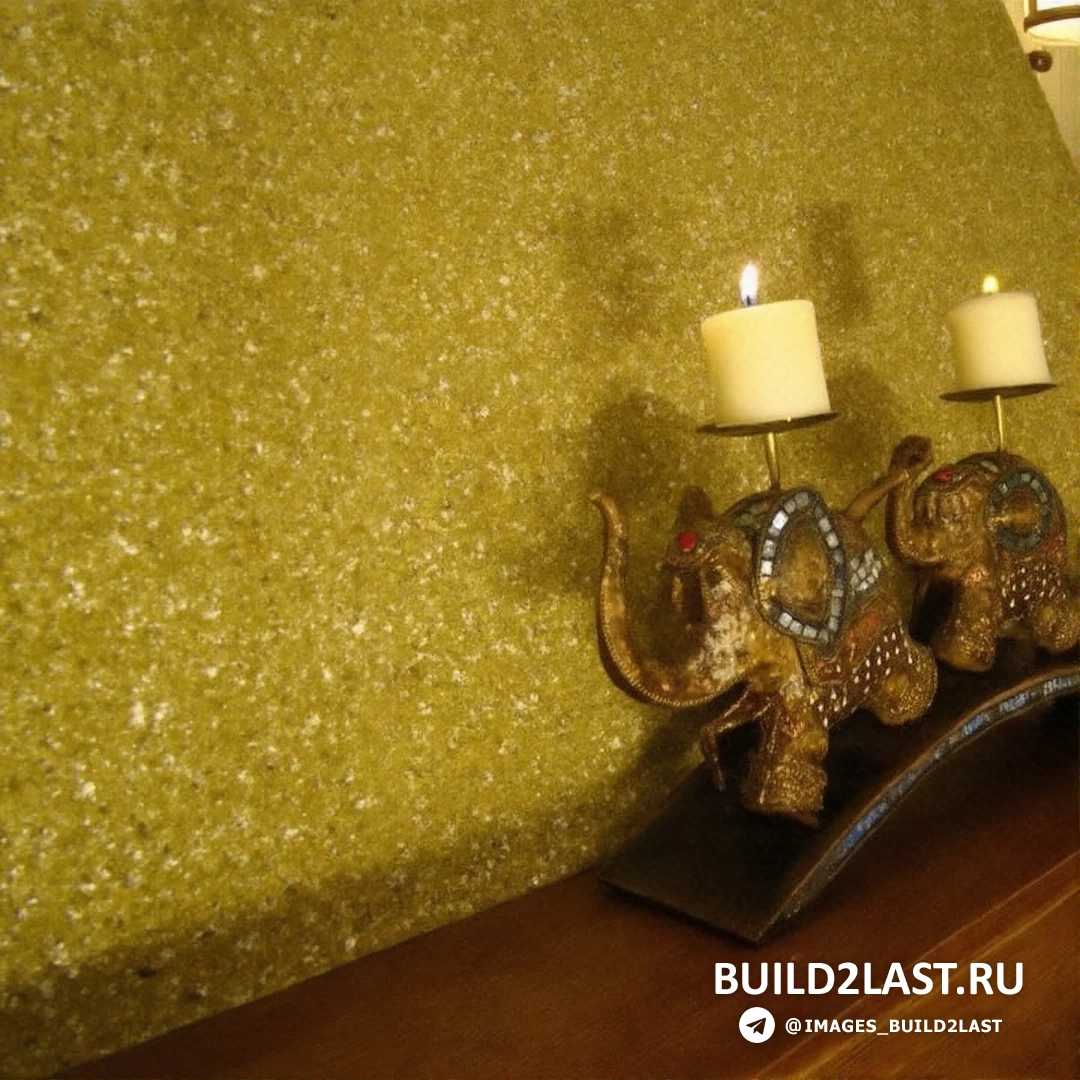Флоковое покрытие для стен с коричневым и золотистым оттенками, декоративная отделка для интерьера