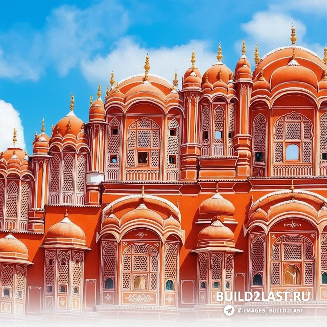 �������������� ������ �� ������ ������ Hawa Mahal � ��������, �����.
