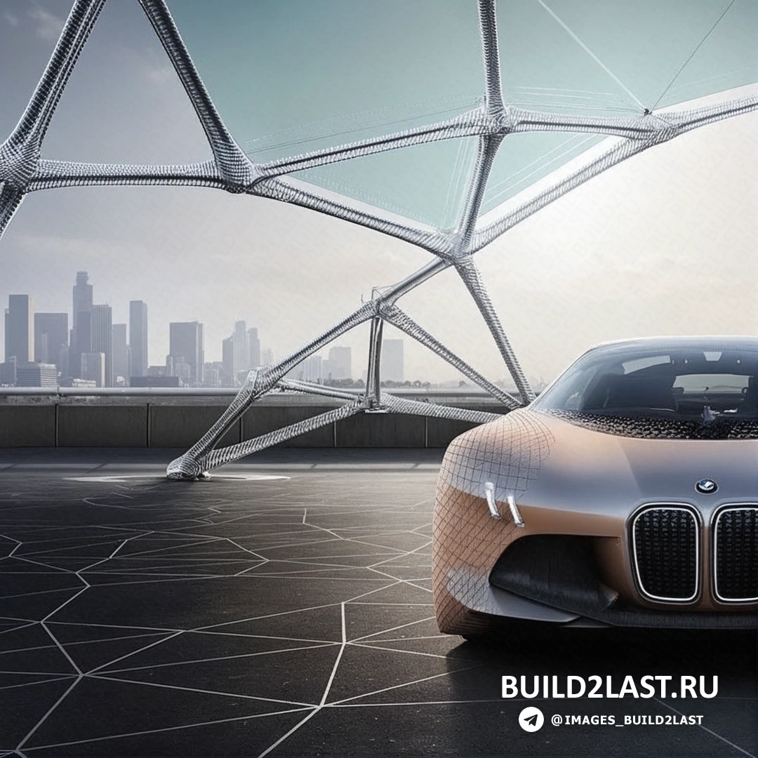 ����������� ���������� ���������� BMW Vision Next 100 � �������, � ���������� hi-tech �������.