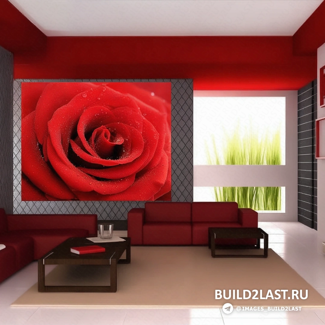 Спальня в гламурном стиле с фотообоями, розовыми и белыми оттенками, элегантной мебелью.